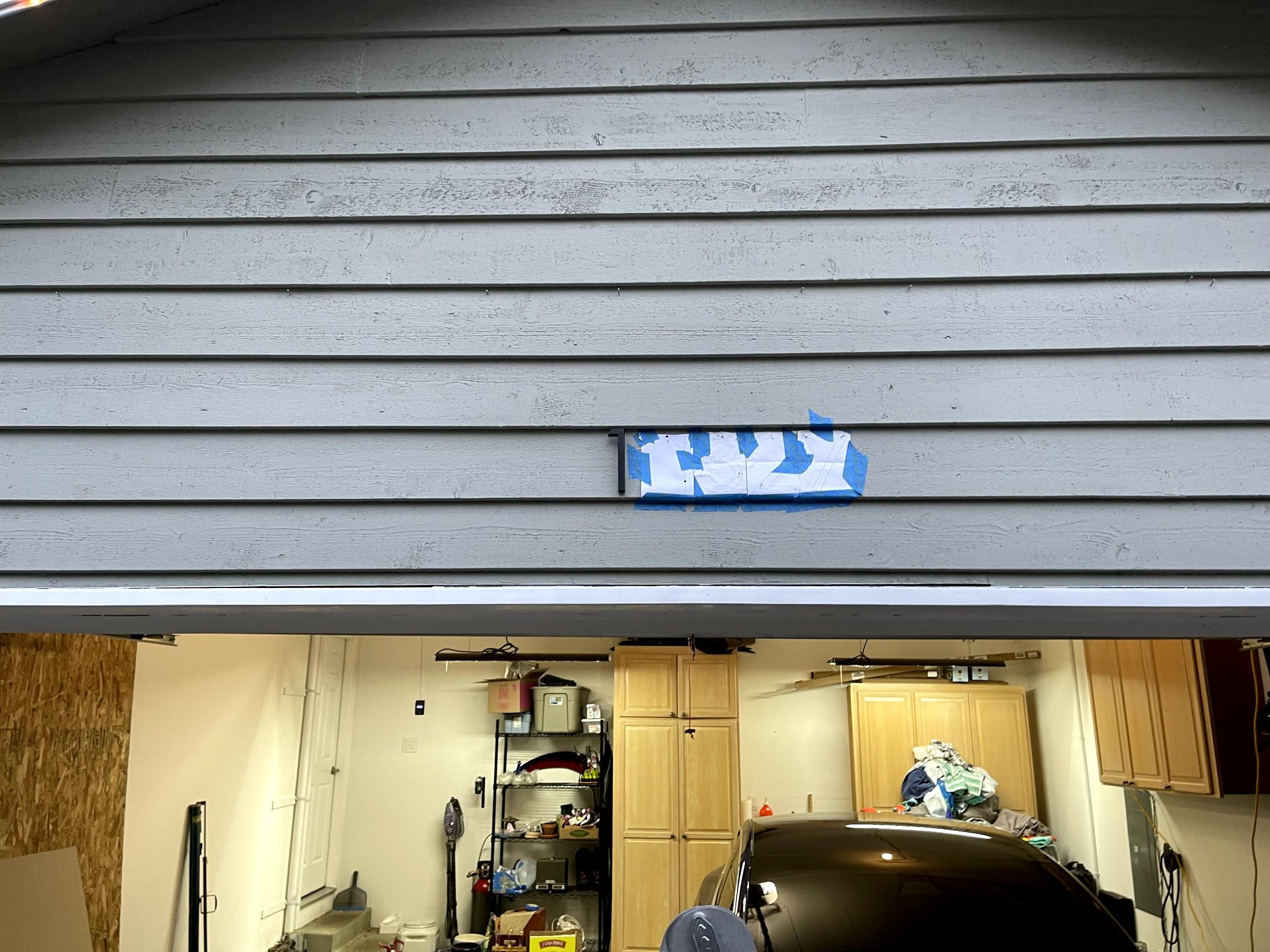 WLED house numbers project photo 8