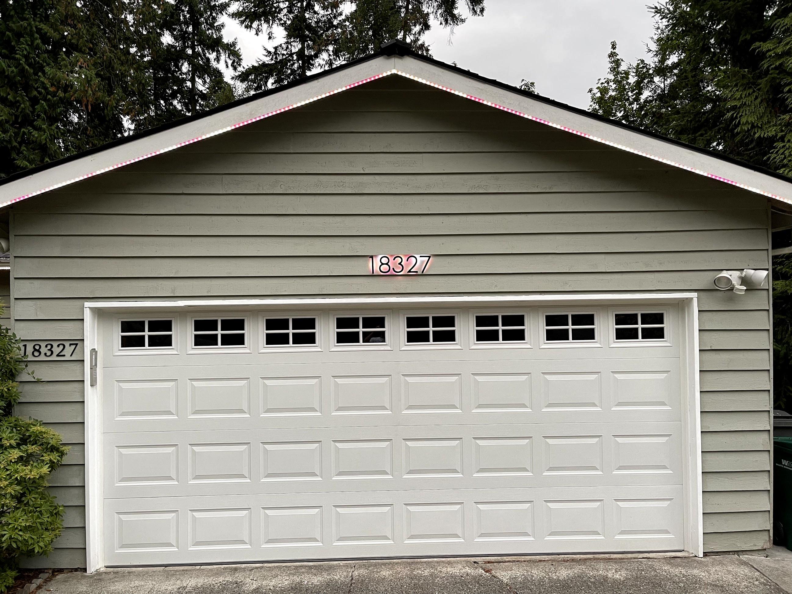 WLED house numbers project photo 16