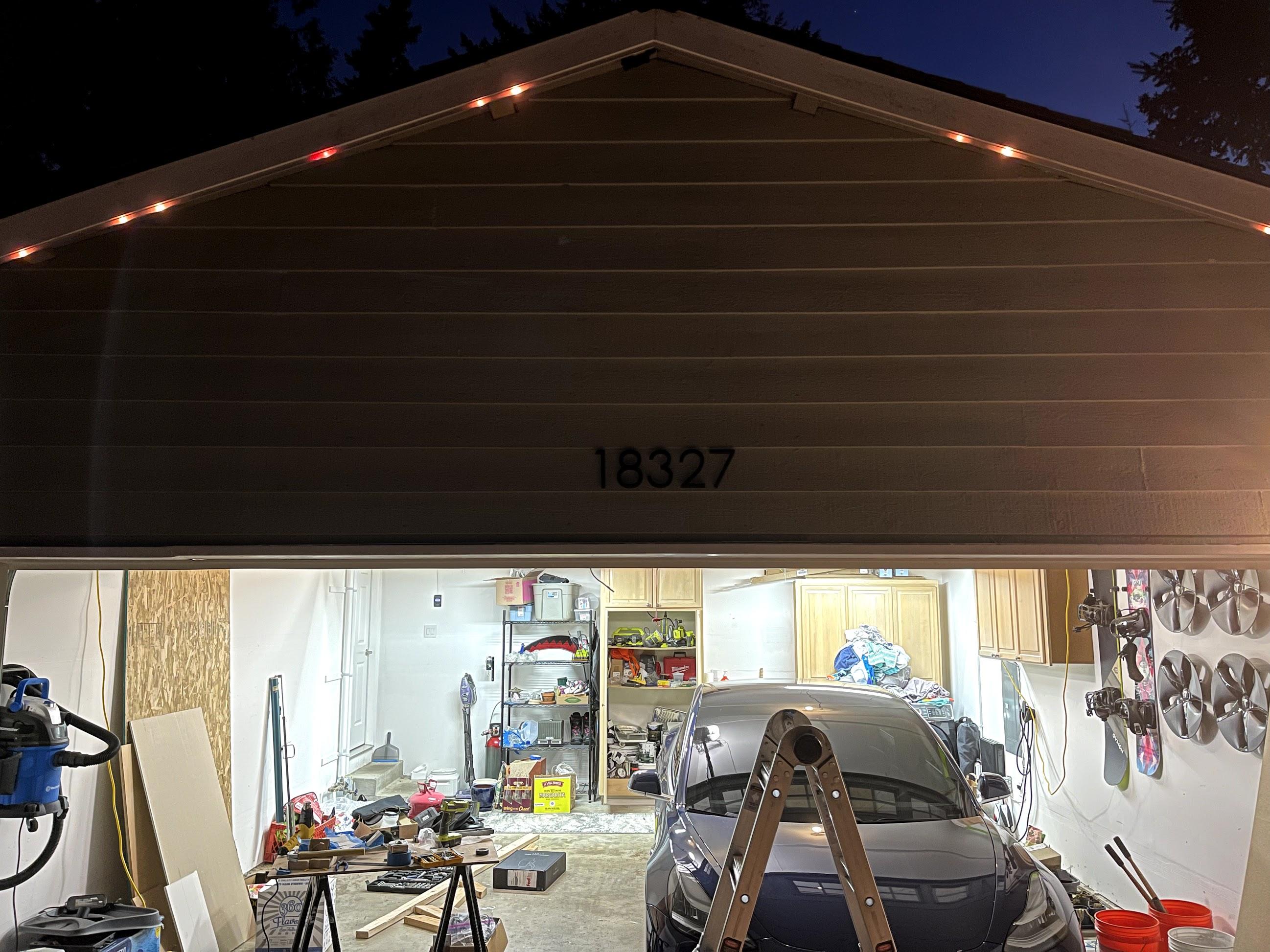 WLED house numbers project photo 9